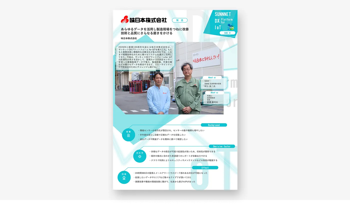 導入事例リーフレット